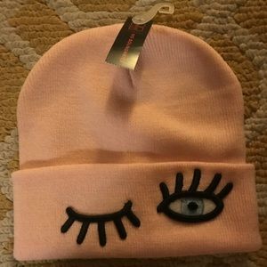 Pink Wink Beanie